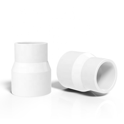 Materiales sanitarios de plomería PVC conector de agua Lista 40 PVC accesorios de tubería 3/4 pulgadas