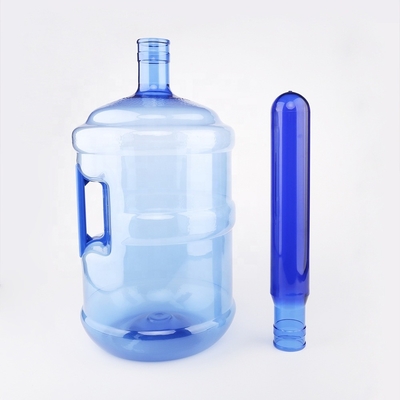 55 mm 750 gramos de preforma de PET para el proceso de fabricación de botellas de 5 galones