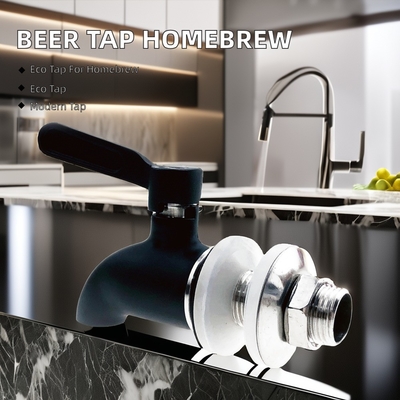 Polish Finish Moderno grifo de un solo mango de acero inoxidable para cerveza casera y bar al aire libre