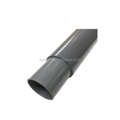 espesor estándar 1 pulgada PVC tubo de jardín Muebles de grado tubo de plástico agua tubo de lluvia