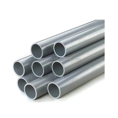 espesor estándar 1 pulgada PVC tubo de jardín Muebles de grado tubo de plástico agua tubo de lluvia