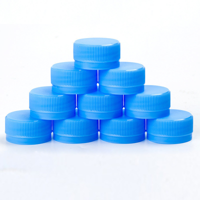 Tipo de metal de aluminio a prueba de pilfer 48 mm de plástico de cuello de tornillo tapa para agua o botellas de refresco