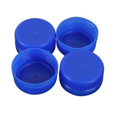 Tipo de metal de aluminio a prueba de pilfer 48 mm de plástico de cuello de tornillo tapa para agua o botellas de refresco
