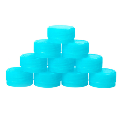 Tipo de metal de aluminio a prueba de pilfer 48 mm de plástico de cuello de tornillo tapa para agua o botellas de refresco