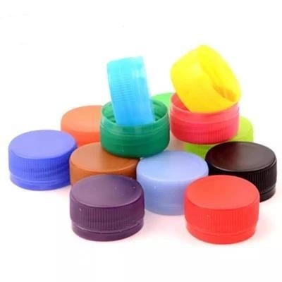 Material de aluminio 28 mm PE tapa de tornillo de plástico para productos de botellas de agua