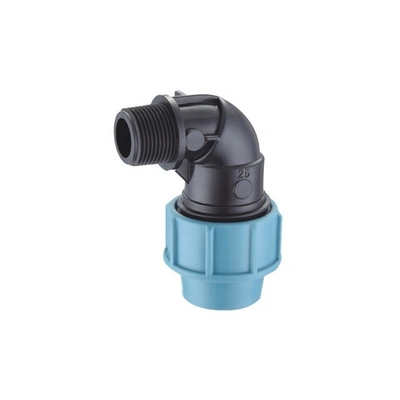 20-110MM PN16 España Tipo de compresión PP Te Drip Fitting Forjado con conexión de brida