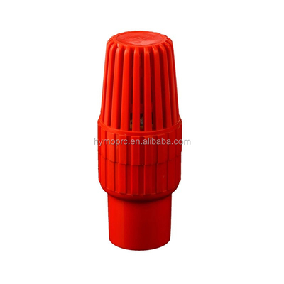 Válvula de pie de plástico de 1/2&quot;-4&quot; para válvula de tubo de PVC