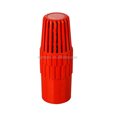Válvula de pie de plástico de 1/2&quot;-4&quot; para válvula de tubo de PVC