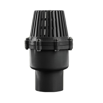 1.0MPA Presión de 4 pulgadas de válvula de pie UPVC para un rendimiento de bombeo duradero