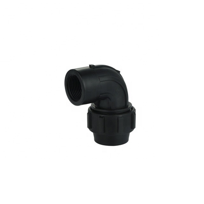 20-110MM BSPT Thread HDPE 1.1/2 pulgadas PP ajuste de compresión para riego agrícola