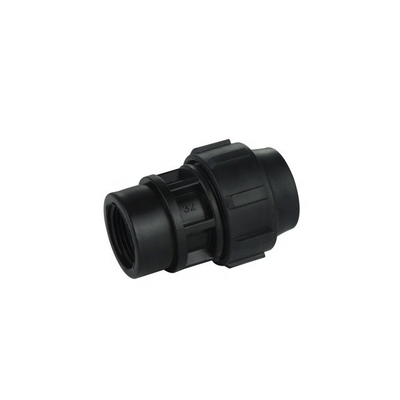 20-110MM BSPT Thread HDPE 1.1/2 pulgadas PP ajuste de compresión para riego agrícola