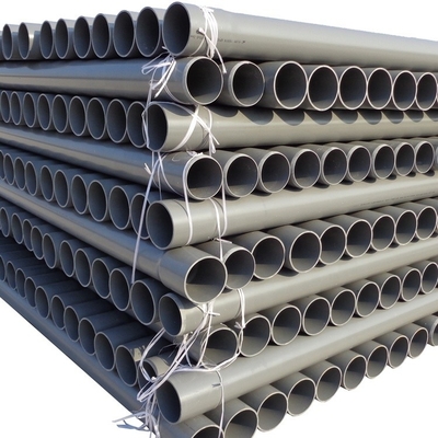 Tubo de riego de lluvia de plástico PN10 Flujo de agua Tubo de PVC para suministro de agua 2.9M/5.8M longitud