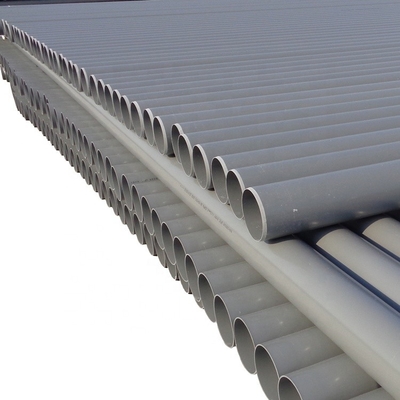 Pipe de PVC redondo de espesor estándar DIN 8062 fabricado para pozos de agua por mayoristas
