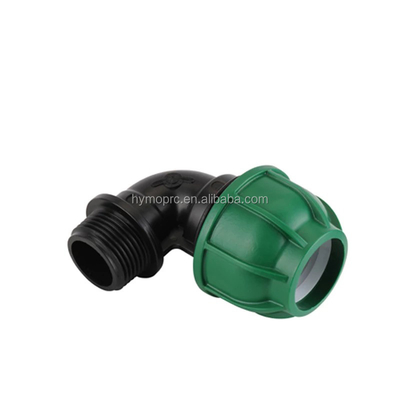20-110MM Fittings de tuberías de compresión de PP con conexión de brida forjada para compradores de riego
