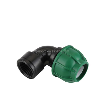 20-110MM Fittings de tuberías de compresión de PP con conexión de brida forjada para compradores de riego