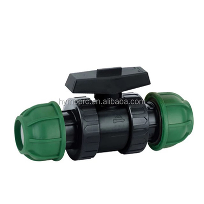 20-110MM Fittings de tuberías de compresión de PP con conexión de brida forjada para compradores de riego