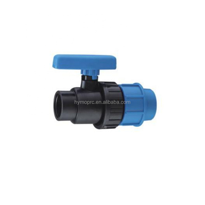 Fabricación de válvulas de bolas de PVC negras de 50 mm Hembra Hombre Servicio de moldeo Presión 1,0 MPA