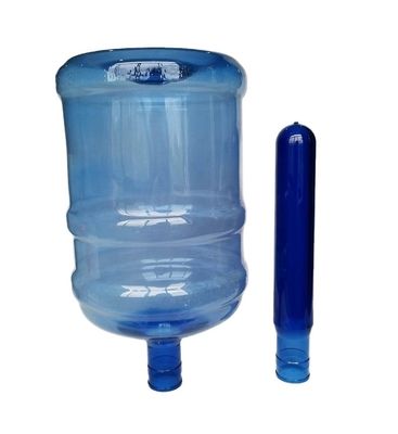 55mm 750g 5 galones 20 litros colorido PET preforma con mango competitivo OEM aceptable