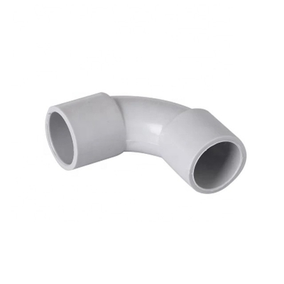 25 mm de PVC blanco conducto y accesorios DIN tubo de plástico eléctrico estándar 1/2 &quot;-12&quot; tamaño