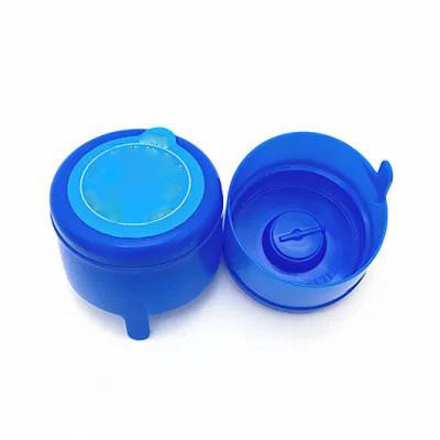5 galones 20 litros de preforma PET Botella de plástico tapas con diseño azul oscuro y gran volumen