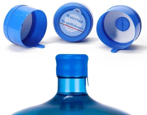 5 galones 20 litros de preforma PET Botella de plástico tapas con diseño azul oscuro y gran volumen