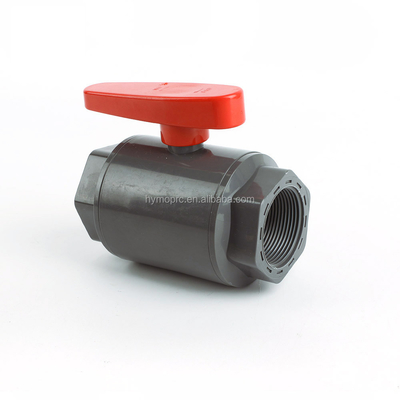 11/2 Tamaño de válvula de bola de PP para la aplicación de agua de baño OEM y ODM Material compatible
