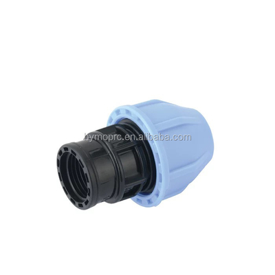 Acoplamiento de compresión de HDPE PP de tipo italiano de 20-110MM acoplamiento igualitario para tubos de suministro de agua y riego