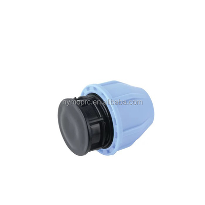 Acoplamiento de compresión de HDPE PP de tipo italiano de 20-110MM acoplamiento igualitario para tubos de suministro de agua y riego