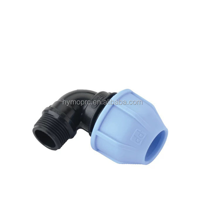 Acoplamiento de compresión de HDPE PP de tipo italiano de 20-110MM acoplamiento igualitario para tubos de suministro de agua y riego