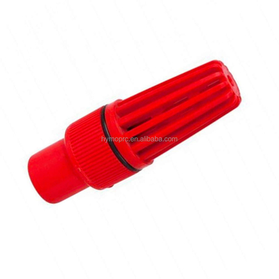 Valvula de pie de PVC UPVC de 6 pulgadas para válvula industrial de bomba de agua