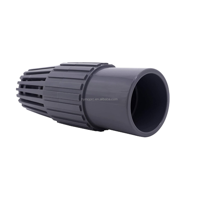 Valvula de pie de PVC UPVC de 6 pulgadas para válvula industrial de bomba de agua