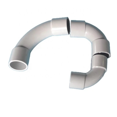 25 mm de PVC blanco de tubería de ajuste de conducto estándar DIN para soldadura eléctrica