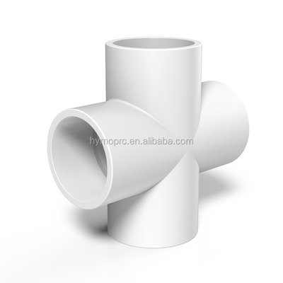 Lista 40 PVC de agua de tubería de 1 pulgada PVC Codo para NPT BSP BSPT hilo en el mercado