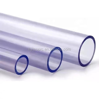 Suministro de agua PVC-U tubo transparente en 3/4 pulgadas con estándar ASTM DIN de OEM