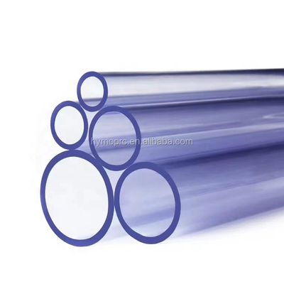 Suministro de agua PVC-U tubo transparente en 3/4 pulgadas con estándar ASTM DIN de OEM