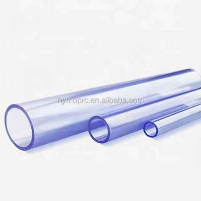Suministro de agua PVC-U tubo transparente en 3/4 pulgadas con estándar ASTM DIN de OEM
