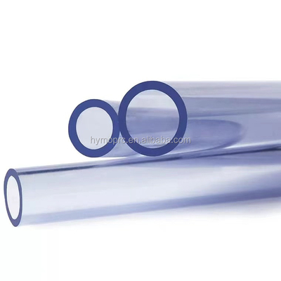 Suministro de agua PVC-U tubo transparente en 3/4 pulgadas con estándar ASTM DIN de OEM