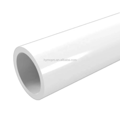 Suministro de agua PVC-U tubo transparente en 3/4 pulgadas con estándar ASTM DIN de OEM