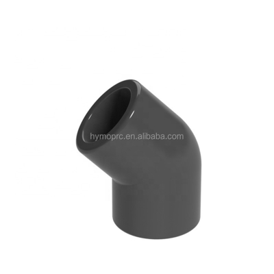 Muestra Sí Filamento BSPT UPVC Pipe Fitting 1/2 PVC Conector de codo para y sanitario