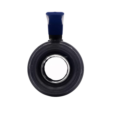 Personaliza la válvula de bolas de plástico de color negro de 1,5 pulgadas con servicio y material OEM