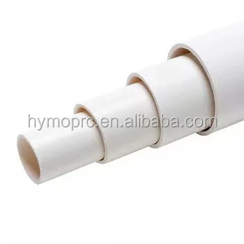 Conexión de pegamento PVC tubo transparente para el suministro de agua 3/4 pulgadas PVC transparente UPVC tubo
