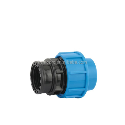 Acoplamiento de liberación rápida de PP accesorios de compresión Conexión de brida Cabeza redonda 20 mm-400 mm