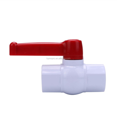 1/2&quot;-12&quot; ESPESO ESTÁNDAR Válvulas de control OEM ODM con mango de plástico largo UPC/PVC