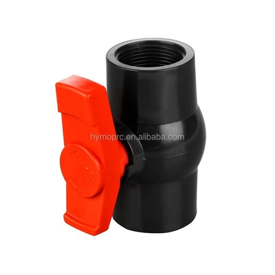 2 pulgadas de PVC válvula de bolas con mango de barco fabricado para ASTM y DIN normas Ideal