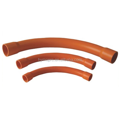 Accesorios de conductos de PVC blanco de espesor estándar para soluciones de cableado eléctrico duraderas