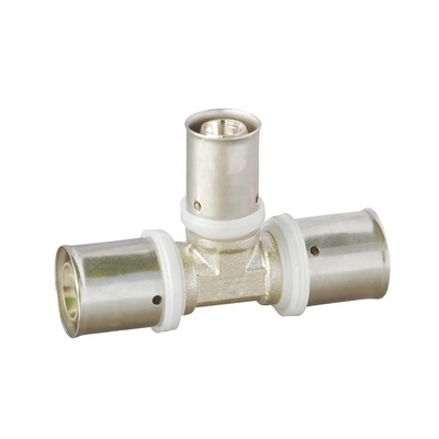 Accesorios para prensas de 16 mm de latón PEX AL PEX para conexiones de tuberías de agua de larga duración