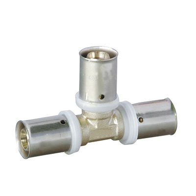 Accesorios para prensas de 16 mm de latón PEX AL PEX para conexiones de tuberías de agua de larga duración