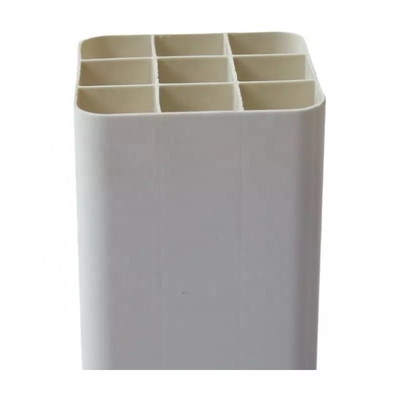 Conexión de pegamento de la cabeza cuadrada PVC de la red de tubería 150 * 100mm con forma rectangular personalizada