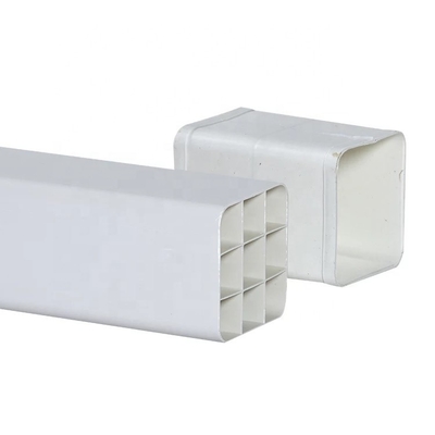 Conexión de pegamento de la cabeza cuadrada PVC de la red de tubería 150 * 100mm con forma rectangular personalizada