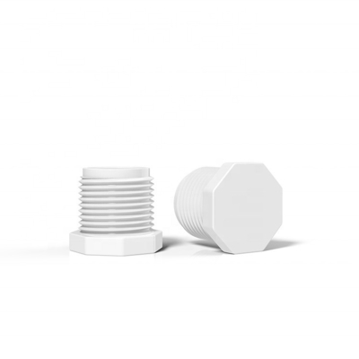 Fittings de tuberías de PVC/PVC de plástico sanitario Fittings de hilos de tuberías de agua con imágenes